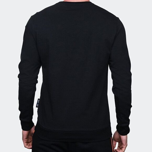 NWT MACEOO Paris Black Mens Long Sleeve SKULLPINK Tee Sz L - Picture 2 of 10